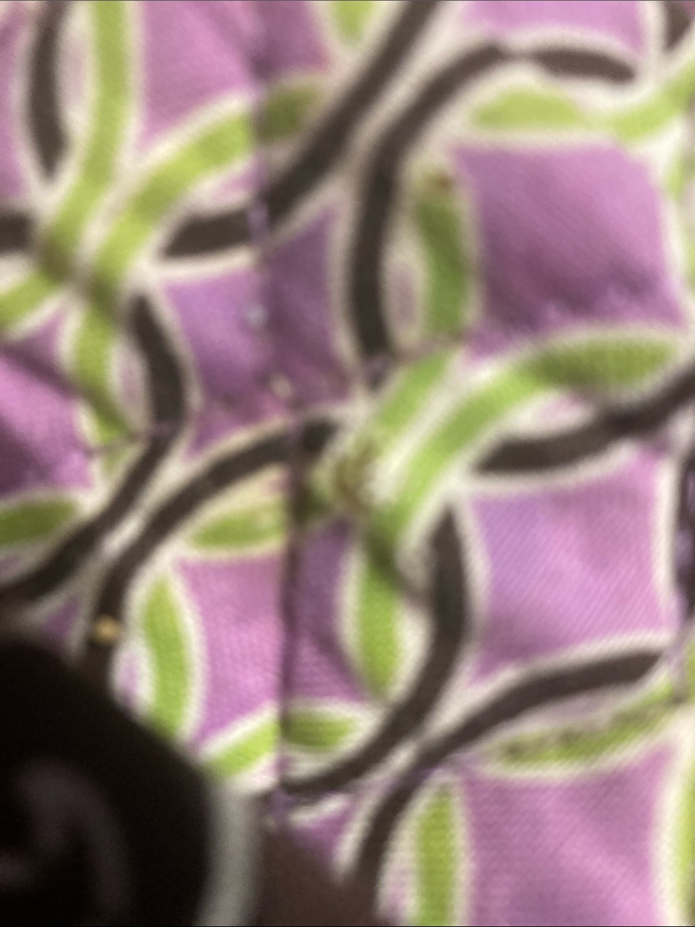 Vera Bradley Purple Punch shoulder bag/purse retired pattern - Picture 11 of 11